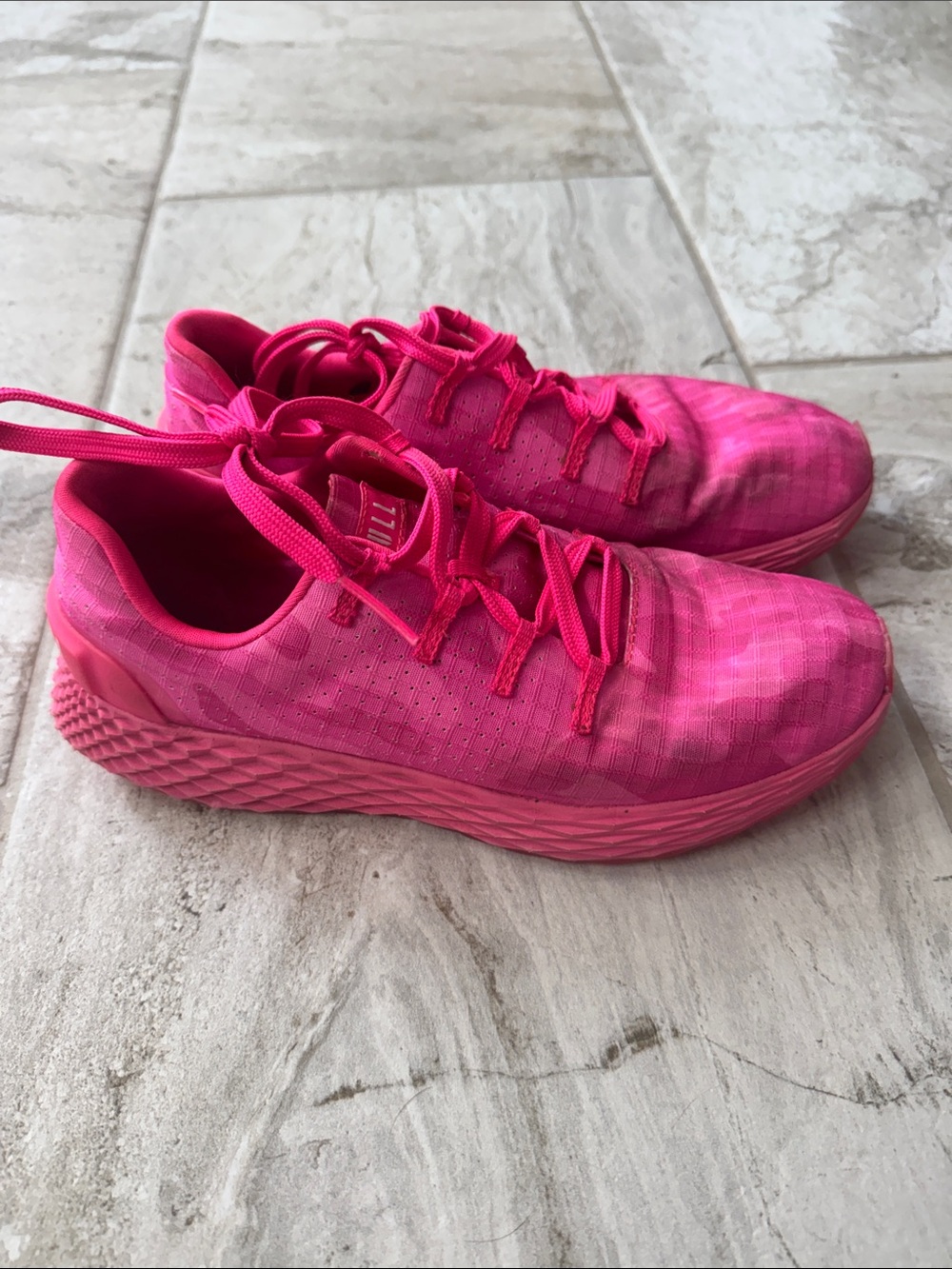 NOBULL Women's Hot Pink Athletic Trainers